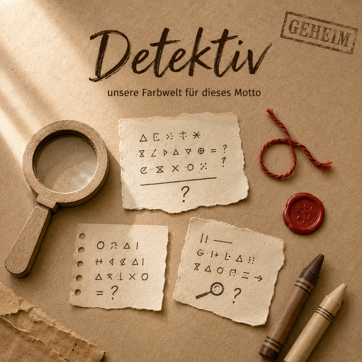 Detektiv-Fest Farbwelt